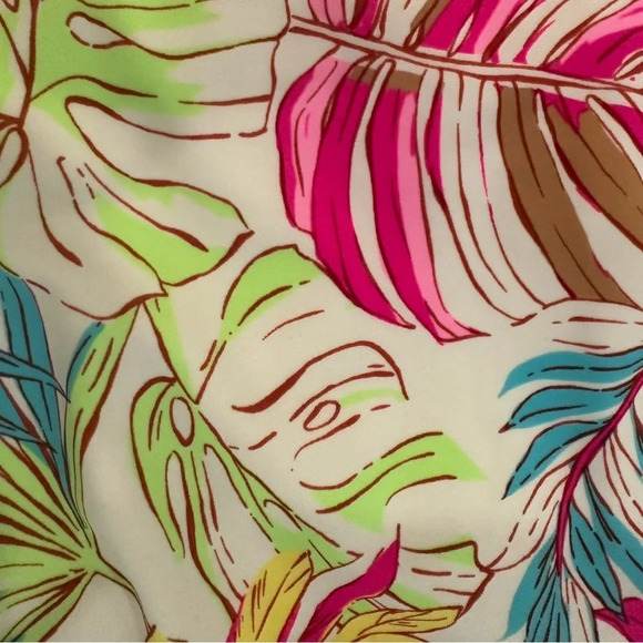 No Boundaries One Piece Bathing Suit Jungle Print Multicolor L NWT - Picture 4 of 8
